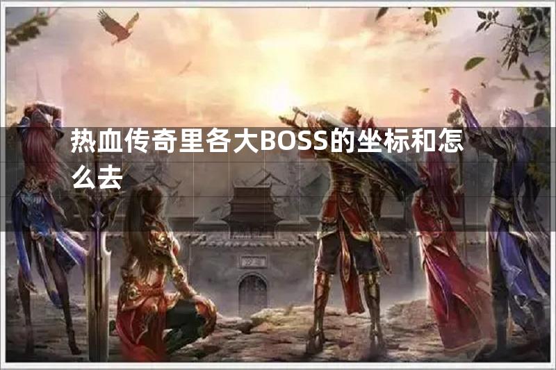 热血传奇里各大BOSS的坐标和怎么去