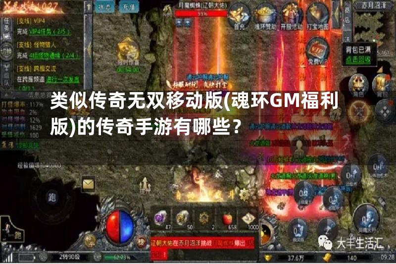 类似传奇无双移动版(魂环GM福利版)的传奇手游有哪些？